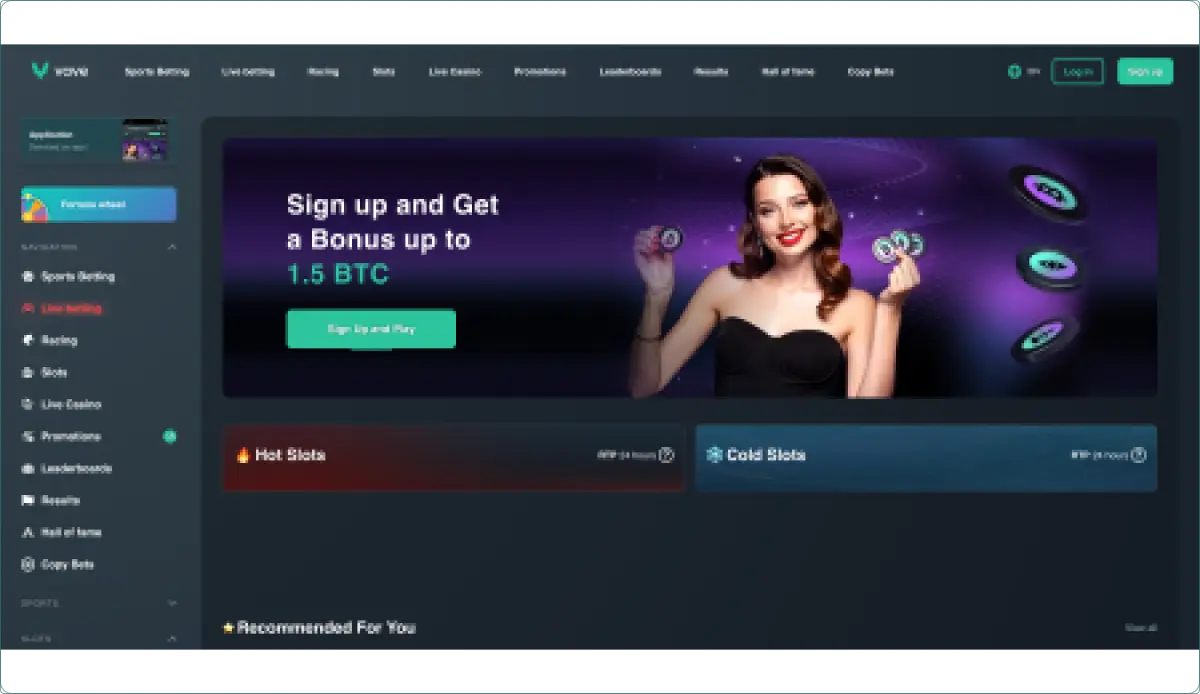 Vave casino